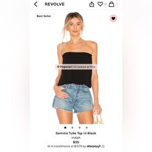 2 - Revolve Tube Tops Size M-L
